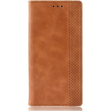 Mobigear Sensation Sony Xperia L3 Pungetui med Seddelrum - Cognac