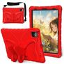 Mobigear Butterfly iPad Air 11 tommer (2026) EVA-skum Bagsidecover + Skulderrem + Stander - Rød