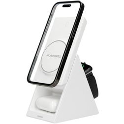 Mobiparts Triangle Estación de carga 15W - Blanco