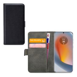 Mobilize Classic Gelly Wallet Motorola Edge 50 Fusion Pungetui med Seddelrum - Sort
