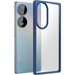Mobigear Shockproof HONOR 70 Hårdt Bagsidecover - Mørkeblå