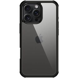 Valenta Full Cover iPhone 16 Pro Härdat glas Skal Stötsäkert - Svart