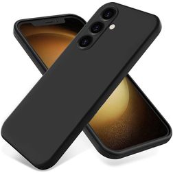 Mobigear Rubber Touch Samsung Galaxy S24 FE Silicone Back cover - Black