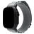 Mobilize Alpine Nylon Apple Watch Urrem Spændelås - 42/41/40/38 mm - Light Grey