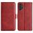 Mobigear Slim Magnet Samsung Galaxy M52 Cover a libro portafoglio - Rosso