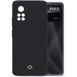 Mobilize Rubber Gelly POCO X4 Pro 5G Fleksibel TPU Bagsidecover - Matt Black