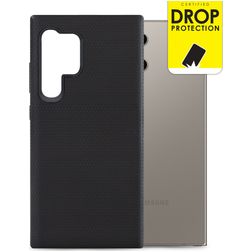 My Style Tough Samsung Galaxy S24 Ultra Hårdt Bagsidecover Stødsikkert - Sort