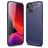 Mobigear Brushed Slim iPhone 14 Elastyczne TPU Etui plecki - Niebieski