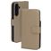 Mobiparts Samsung Galaxy A35 Piel auténtica Funda tipo libro Cartera - Topo