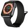 Mobigear Luxury Loop Milanesisk loop Apple Watch Armband Magnetlås - 49/46/45/44 mm - Svart