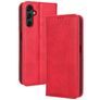 Mobigear Sensation Samsung Galaxy A14 Plånboksfodral med sedelfack - Röd