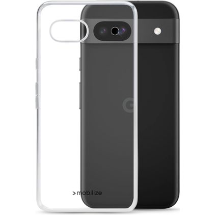 Mobilize Gelly Transparentní Google Pixel 8a Flexibilní TPU Zadní kryt - Průhledná