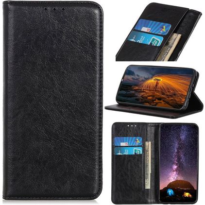 Mobigear Classic Elegance iPhone 13 Pro Max Wallet case - Black
