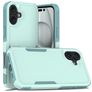 Mobigear Heavy Armor iPhone 16 Plus Hardcase Back cover Antiurto - Verde