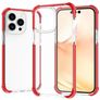 Mobigear Full Bumper iPhone 14 Plus Hardcase Back cover Antiurto - Trasparente / Rosso