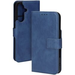 Mobiparts Classic Wallet Samsung Galaxy A26 MagSafe Cover a libro - Steel Blue