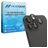 Mobigear Single iPhone 14 Pro Vidro temperado Protetor de lentes da câmara - Compatível com capas - Preto