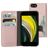 Mobiparts Classic Wallet iPhone 7 Funda tipo libro Cartera - Rosa