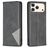 Mobigear Rhombus Slim iPhone 17 Pro Max Pungetui - Sort