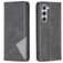 Mobigear Rhombus Slim Samsung Galaxy S23 Plånboksfodral - Svart