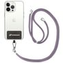Mobigear Lanyard Universellt justerbart mobilband - Platinum Grey