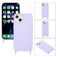 Mobigear Lanyard iPhone 14 Plus Silikon Skal med rem - Lila