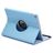 Mobigear DuoStand iPad Air 2 (2014) Rotating Wallet case - Blue