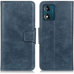 Mobigear Classy Motorola Moto E13 Lompakkokotelo + Setelitasku - Sininen