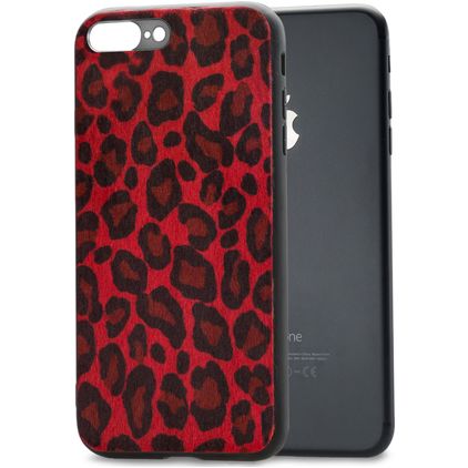 Mobilize Gelly iPhone 8 Plus TPU flexível Capa traseira - Leopard