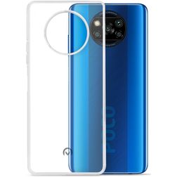 Mobilize Gelly Transparente POCO X3 TPU flexible Carcasa - Transparente