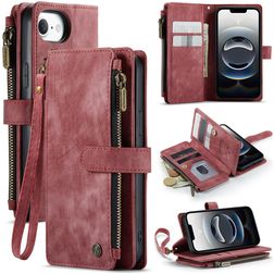 CaseMe C30 iPhone 17e Wallet case - Red