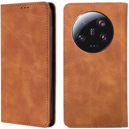 Mobigear Retro Slim Xiaomi 13 Ultra Etui z klapką - Brązowy