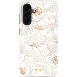 MIO Samsung Galaxy A37 MagSafe Tvrdý plast Zadní kryt - White Roses