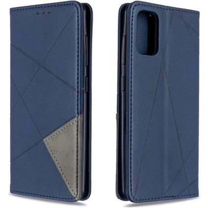 Mobigear Rhombus Slim Samsung Galaxy A41 Plånboksfodral - Blå