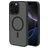 Mobiparts Hardcover iPhone 16 Pro Max MagSafe Kova Suojakuori - Satin Black
