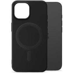 My Style Protective Flex iPhone 13 MagSafe Fleksibel TPU Bagsidecover - Sort