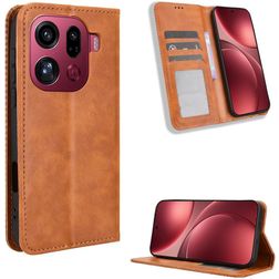 Mobigear Sensation OPPO Find X9 Pro Funda tipo libro Cartera - Marrón