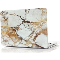 Mobigear Marble MacBook Pro 13 Inch (2008-2012) Hardshell MacBook Case - Brown - Model A1278