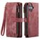 CaseMe C30 iPhone 17 Funda tipo libro Cartera - Rojo
