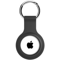 Xccess Keychain Etui Elastyczny Silikon Brelok do Apple AirTag - Czarny