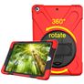 Mobigear SureGrip XGuard iPad 5 (2017) Pouzdro Plast / Silikon Zadní kryt + Stojánek - Červená