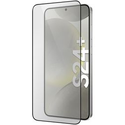 Mobiparts Regular Samsung Galaxy S24 Plus Vetro Protezione schermo - Compatibile con le cover - Nero