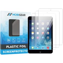 Mobigear iPad Mini 1 (2012) Protezione schermo in pellicola - Compatibile con le cover (confezione da 3)