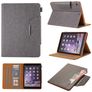 Mobigear Luxury iPad 9 (2021) Funda tipo libro + Portalápices - Gris