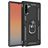 Mobigear Armor Ring Samsung Galaxy Note 10 Funda Plástico rígido Carcasa Antigolpes con anillo - Negro
