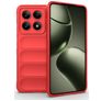 Mobigear Bumpy Xiaomi 14T Flexible TPU Back cover - Red