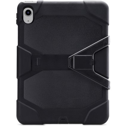 Xccess Survivor Essential iPad Mini 7 (2024) Pouzdro Plast / Silikon Zadní kryt + Stojánek - Černá