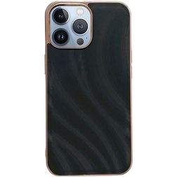 Mobigear Wavy iPhone 14 Pro Plástico rígido Capa traseira - Preto