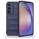 Mobigear Bumpy Samsung Galaxy A35 TPU flexível Capa traseira - Azul escuro