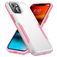Mobigear Heavy Armor iPhone 14 Plus Funda Plástico rígido Carcasa Antigolpes - Blanco / Rosa